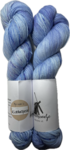 Koperdraadje merino sok High Twist kleur "Ridderspoor"