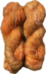 Kid mohair DK Fluff hand geverfd kleur nr 706 oranjeroest