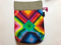 Project tasje voor een klein brei of haakwerkje Project tasje voor een klein brei of haakwerkje