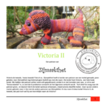 Zijmaakthet Boekje breipatroon Victoria tekkel Zijmaakthet Boekje breipatroon Victoria tekkel