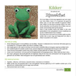 Zijmaakthet Boekje breipatroon Kikker Zijmaakthet Boekje breipatroon Kikker