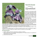 Zijmaakthet Boekje breipatroon Karel en Suusje Zijmaakthet Boekje breipatroon Karel en Suusje