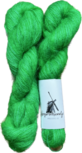 Kid mohair hand geverfd kleur "Knalgroen" Kid mohair hand geverfd kleur "Knalgroen"