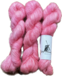 Kid mohair hand geverfd kleur "Lavatera" Kid mohair hand geverfd kleur "Lavatera"