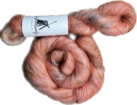 Kid mohair hand geverfd kleur "Hallo zomer" Kid mohair hand geverfd kleur "Hallo zomer"