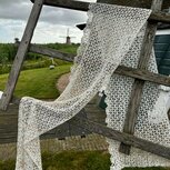 Haakpatroon "Vlinders" haakpatroon voor een rechte kantshawl Haakpatroon "Vlinders" haakpatroon voor een rechte kantshawl