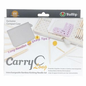 Tulip Carry C Long bamboe verwisselbare rondbreinaalden set