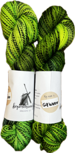 Koperdraadje zebra sok kleur "Gifkikker"