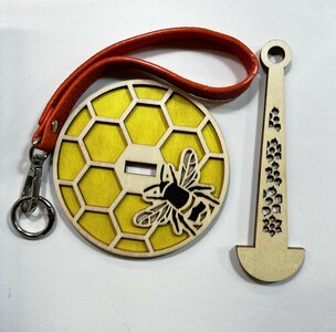 Wol houder voor aan je pols